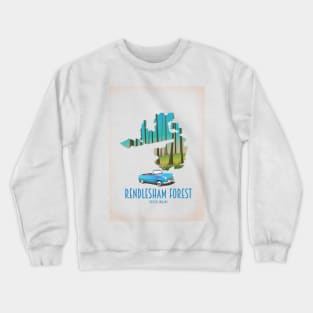 Rendlesham Forest Suffolk England Crewneck Sweatshirt